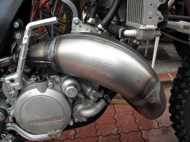 photo:KTM125EXC Doma Exhaust