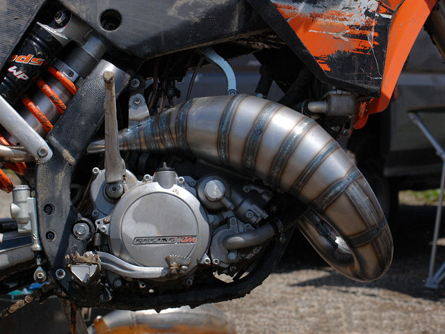 photo:KTM125EXC Mario Exhaust